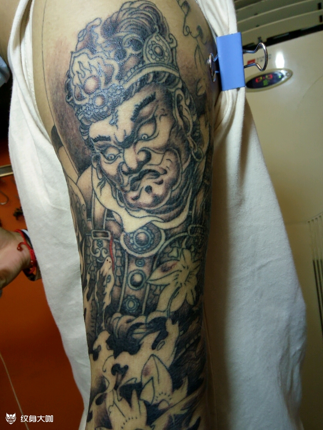 大神_纹身图案手稿图片_泰斗的纹身作品集