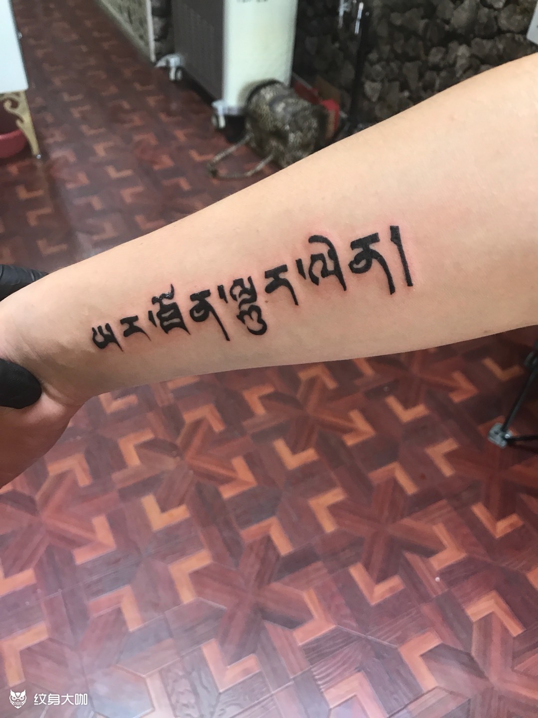 自强不息_纹身图案手稿图片_超凡的纹身作品集