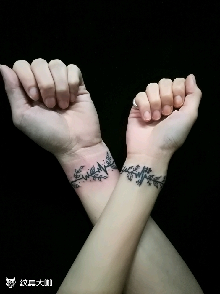 手环_纹身图案手稿图片_刘珊的纹身作品集