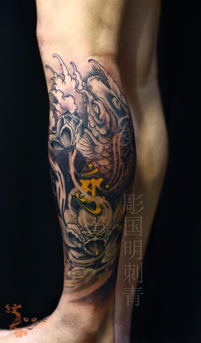 纹身图案手稿图片_卢建明的纹身作品集