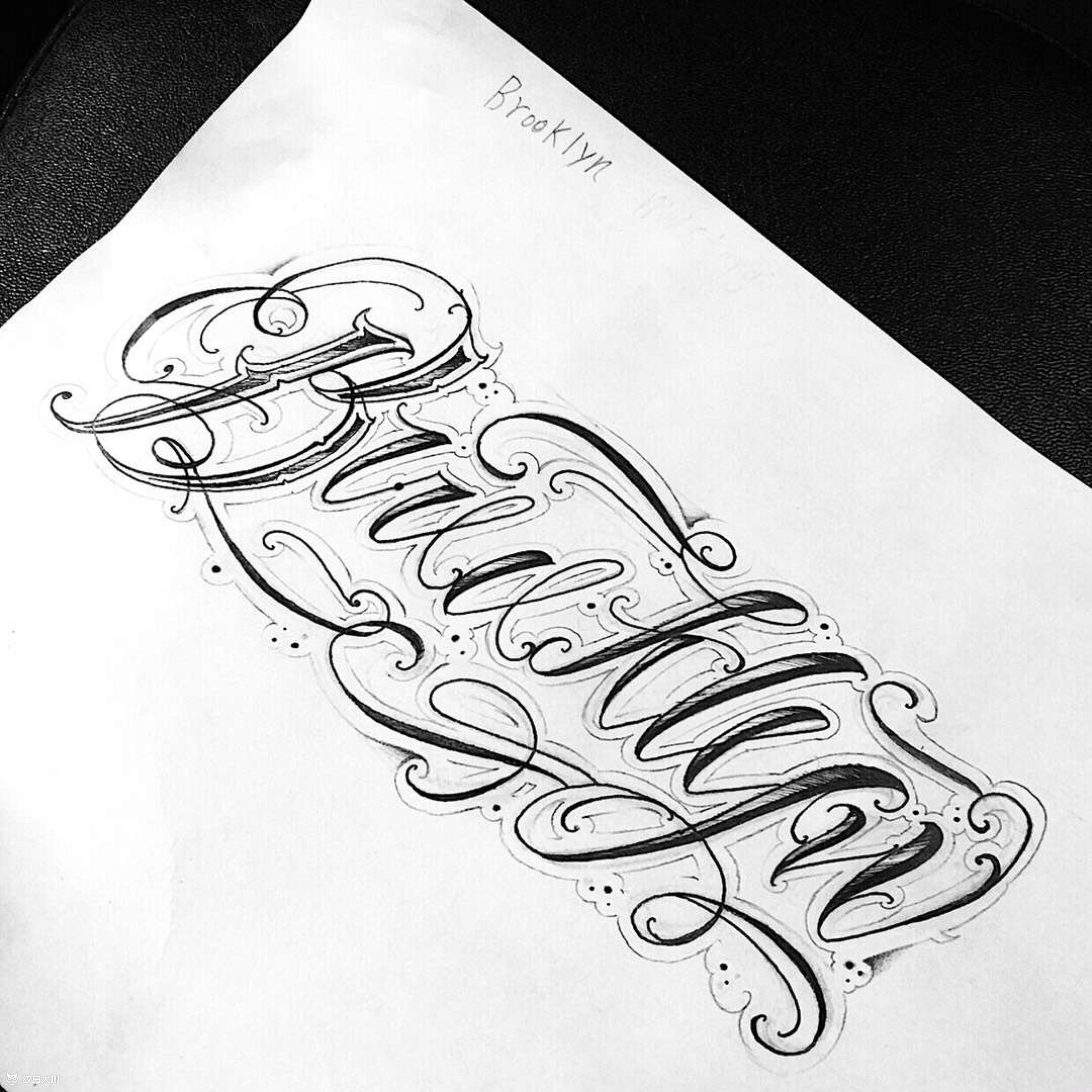 奇卡诺 手稿作品忠于奇卡诺 _纹身吧社区 - 纹身大咖