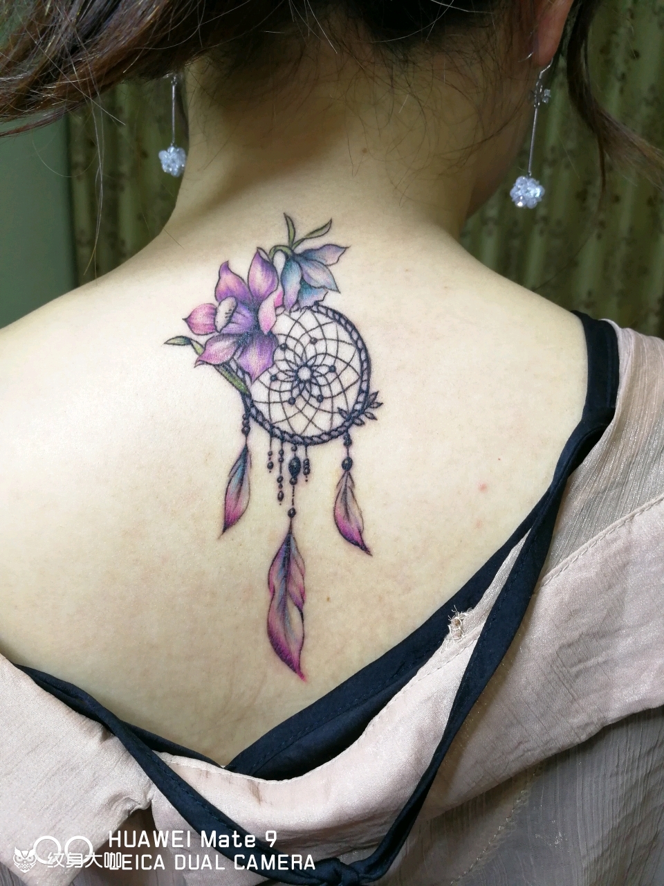 捕梦网_纹身图案手稿图片_陈辉的纹身作品集