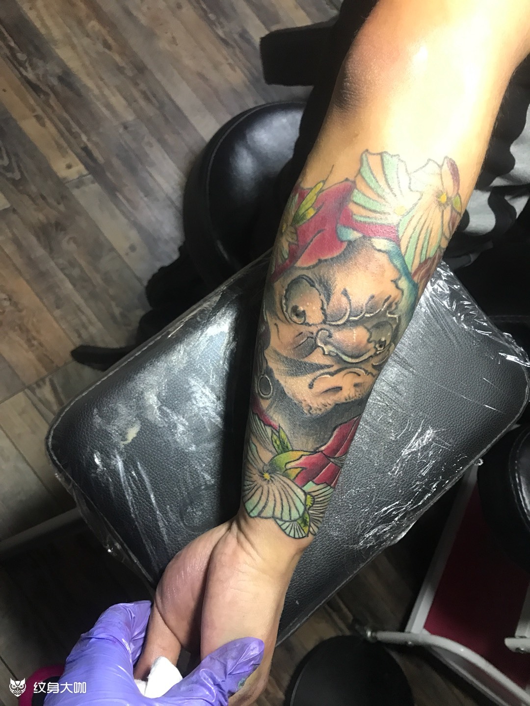 达摩蛋蛋_纹身图案手稿图片_包廷的纹身作品集