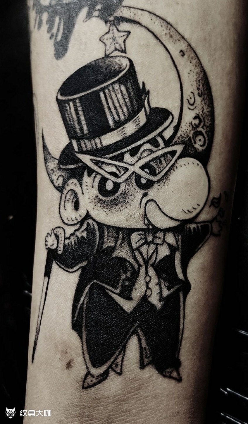 蜡笔小新x夜礼服假面