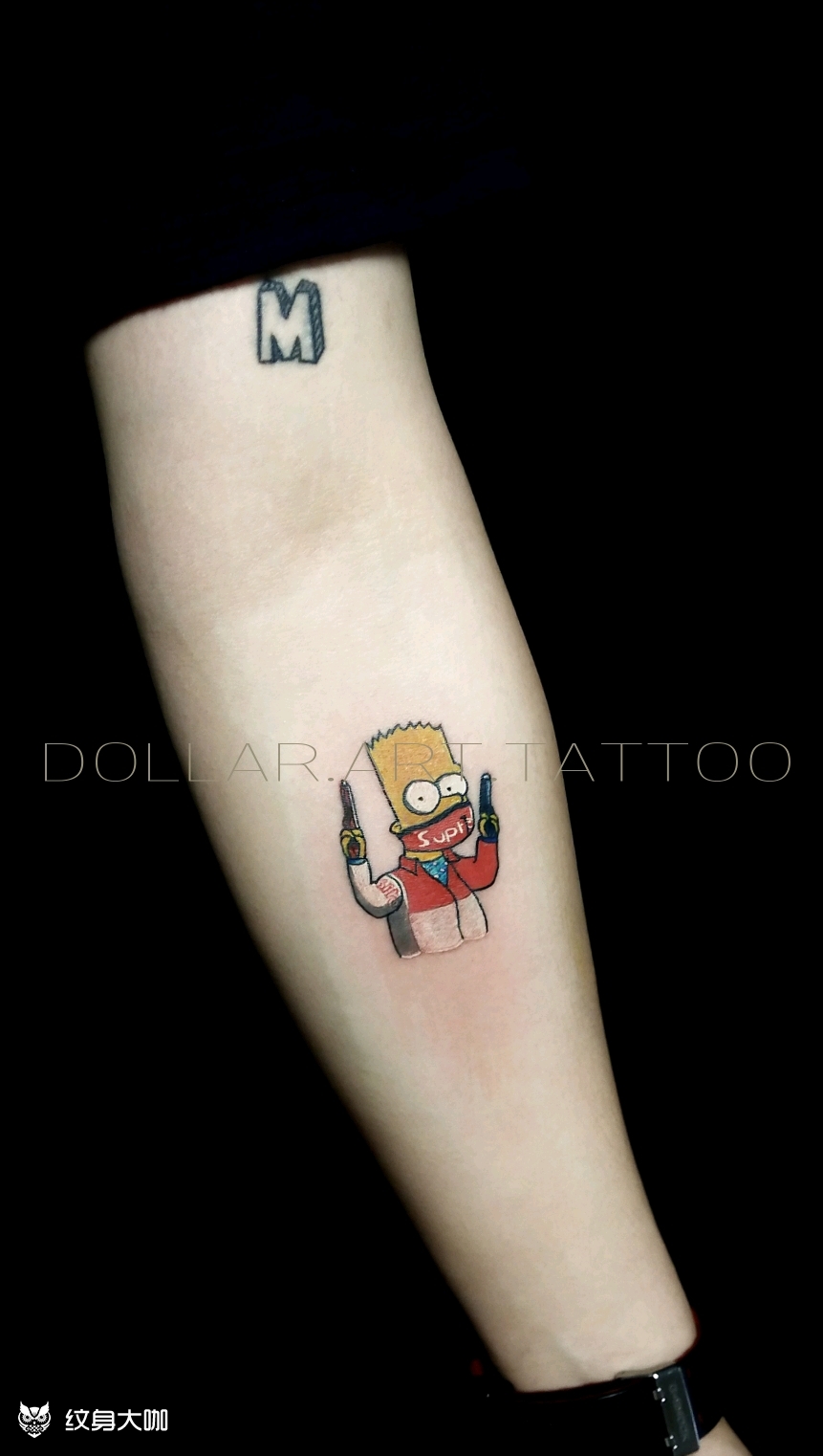 辛普森live_纹身图案手稿图片_hey的纹身作品集