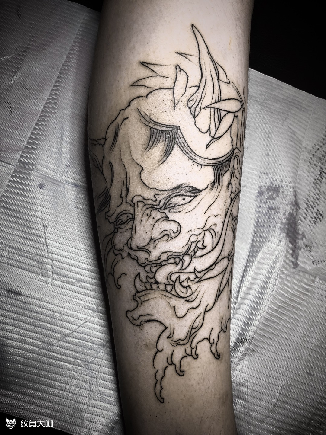 般若_纹身图案手稿图片_jnco的纹身作品集