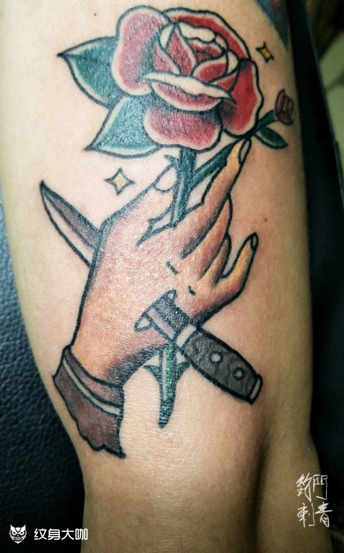 100元,值么?_纹身图案手稿图片_潮汐的纹身作品集