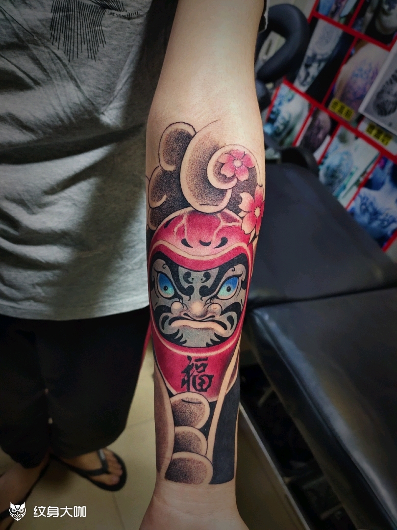 老传统达摩蛋包小臂