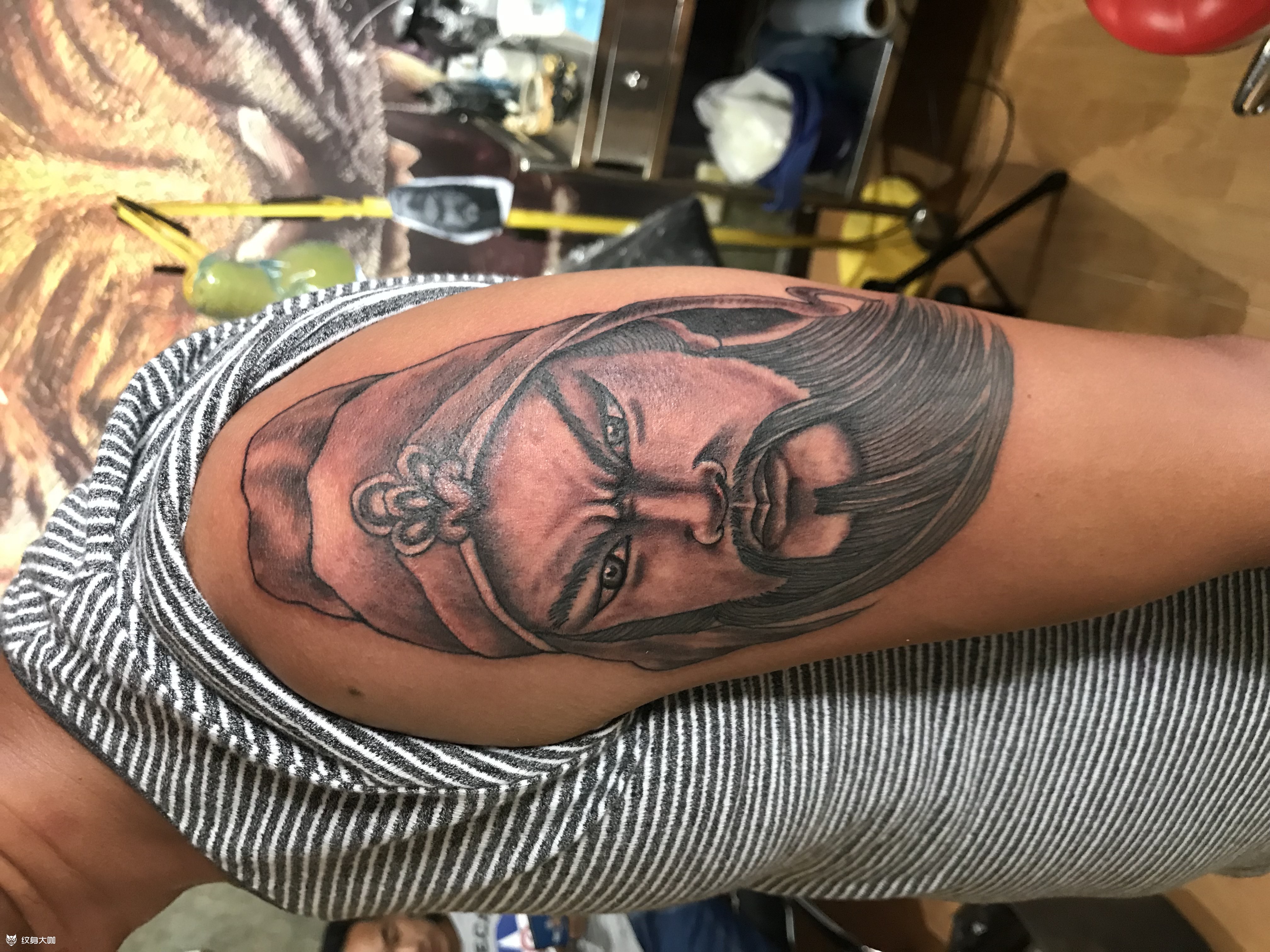 关羽_纹身吧社区 - 纹身大咖