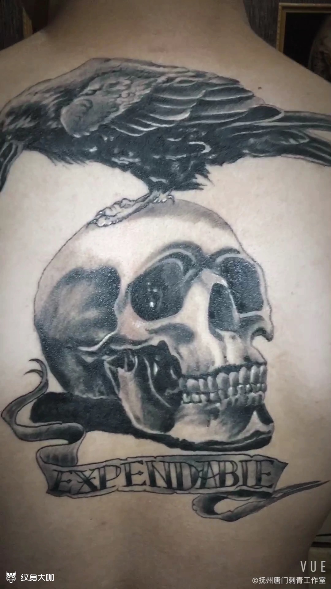 敢死队_纹身图案手稿图片_唐门的纹身作品集