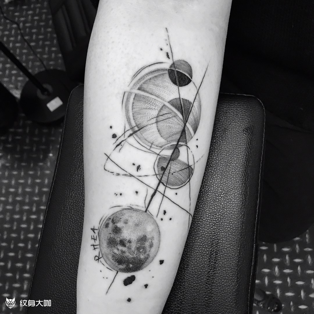 水星记_纹身图案手稿图片_大鹏的纹身作品集