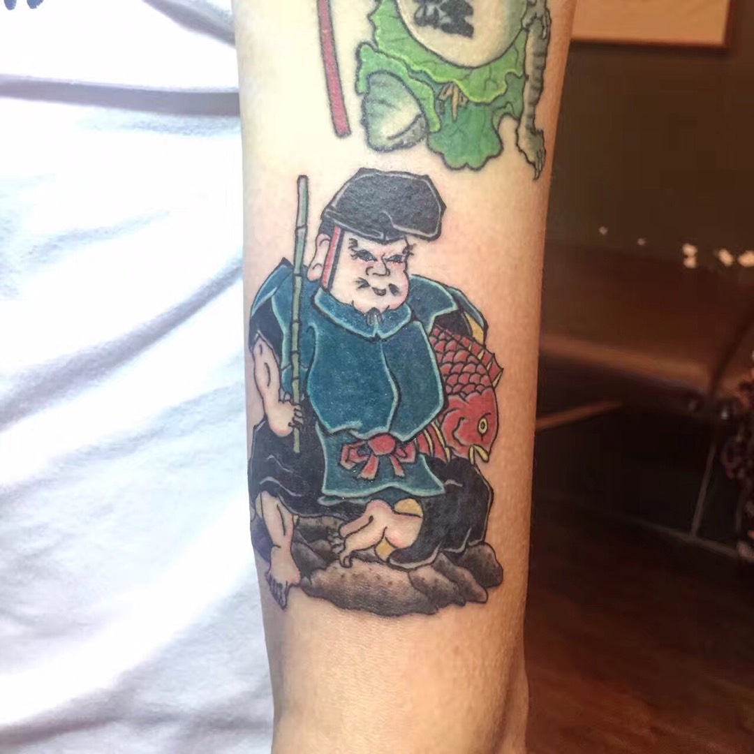 日系_纹身图案手稿图片_俊基的纹身作品集