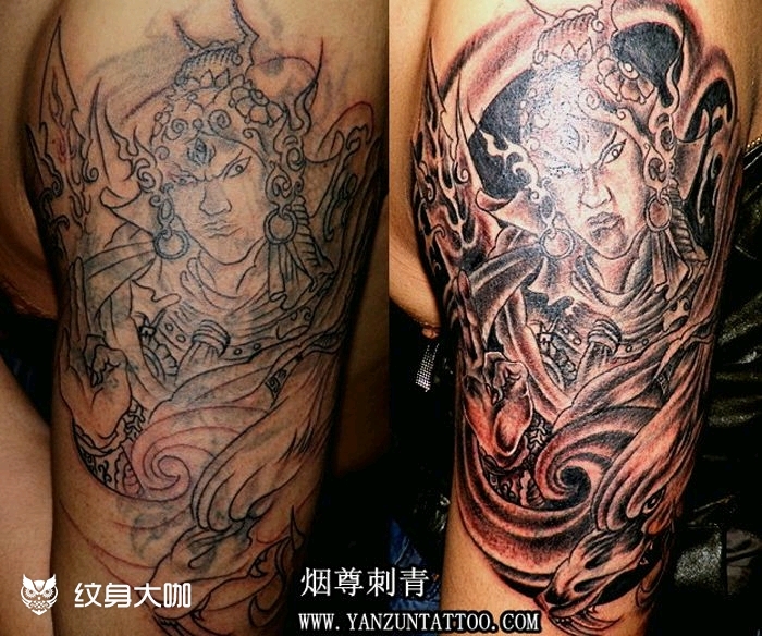 日本神像纹身图片大全图片