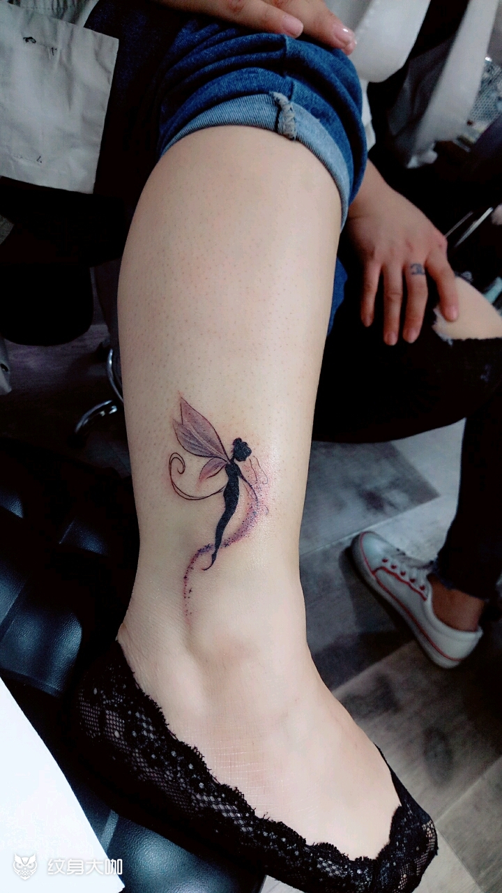 小清新,花仙子_纹身图案手稿图片_云中雕龙的纹身作品集