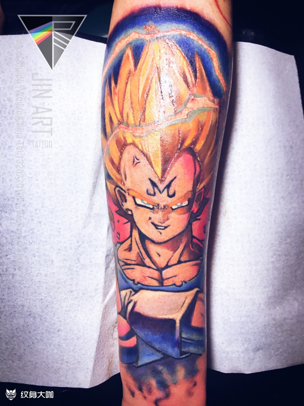 龙珠贝吉塔_纹身吧社区 - 纹身大咖