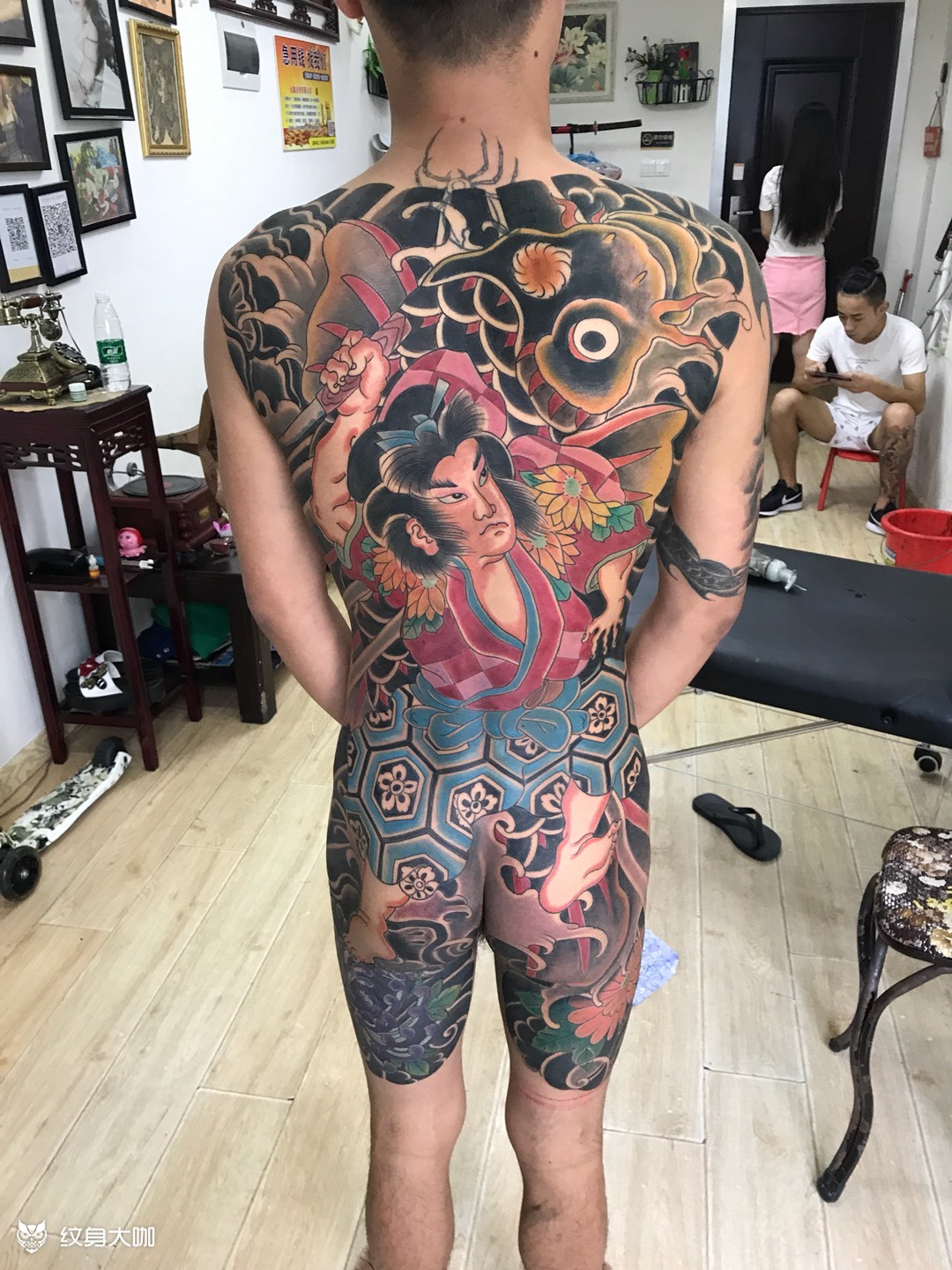金太郎_纹身图案手稿图片_a墨魂纹艺设计的纹身作品集