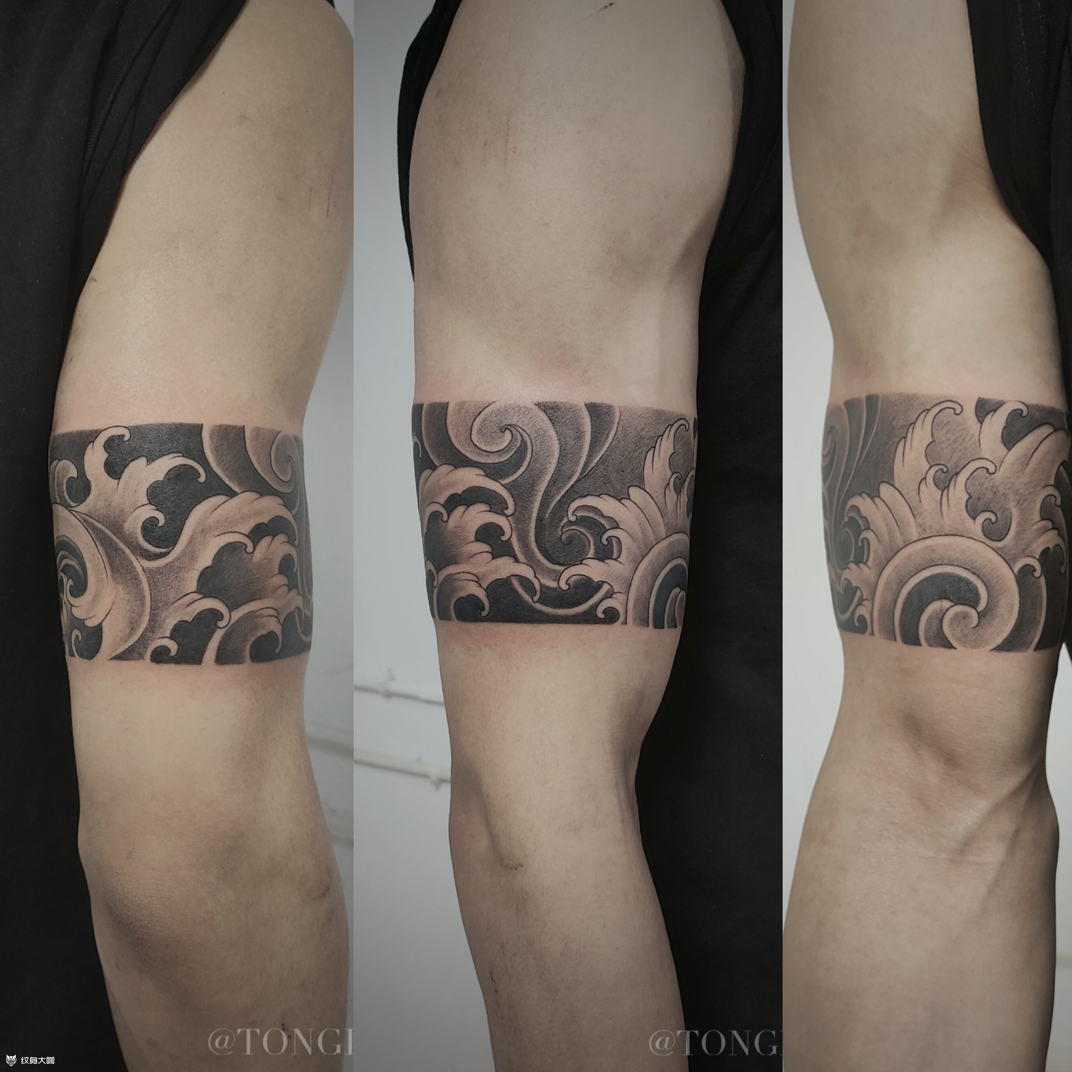 水浪臂环_纹身吧社区 - 纹身大咖