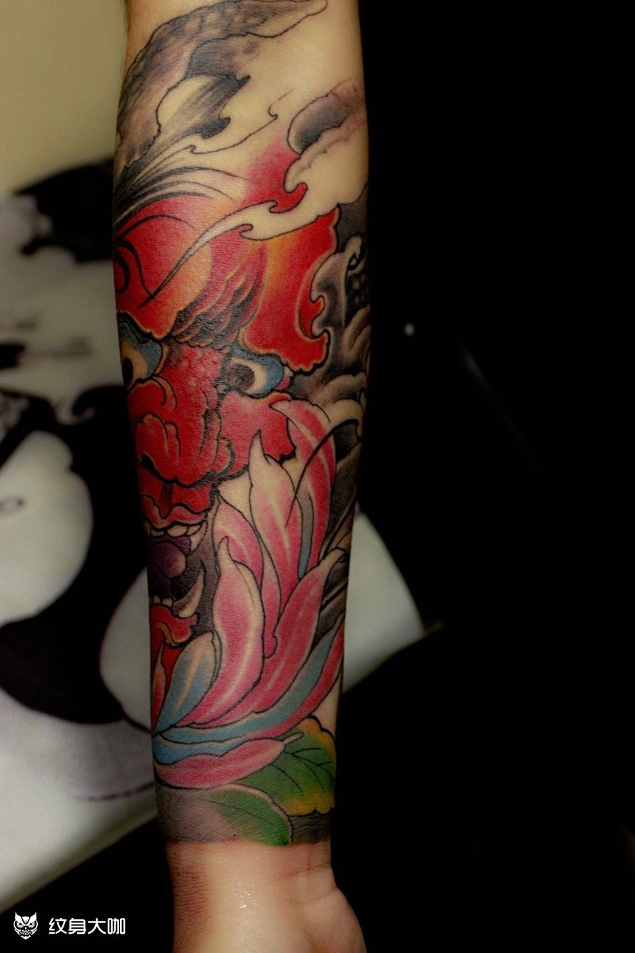 彩色般若包小臂