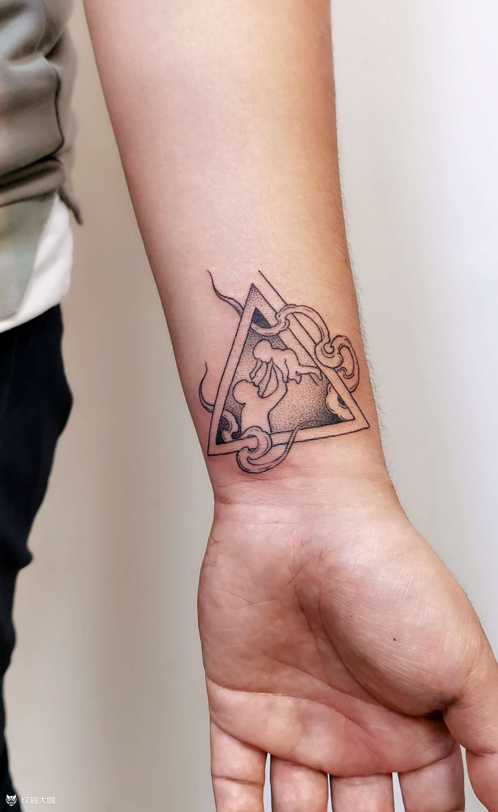 父爱_纹身图案手稿图片_问鼎刺客的纹身作品集