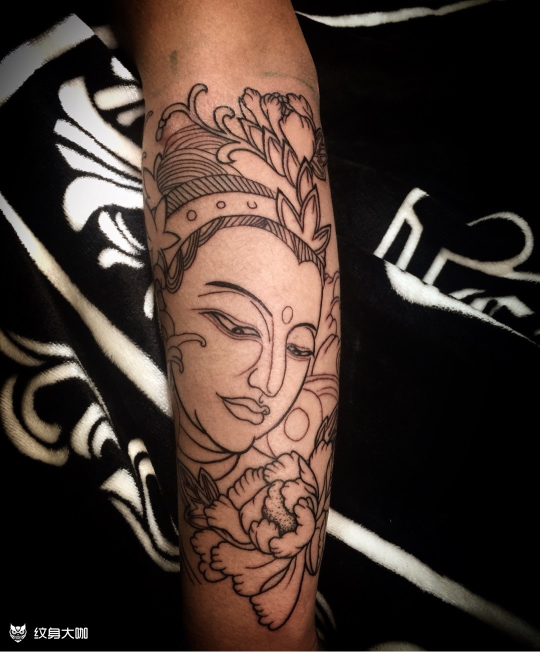 线条_纹身图案手稿图片_kk的纹身作品集