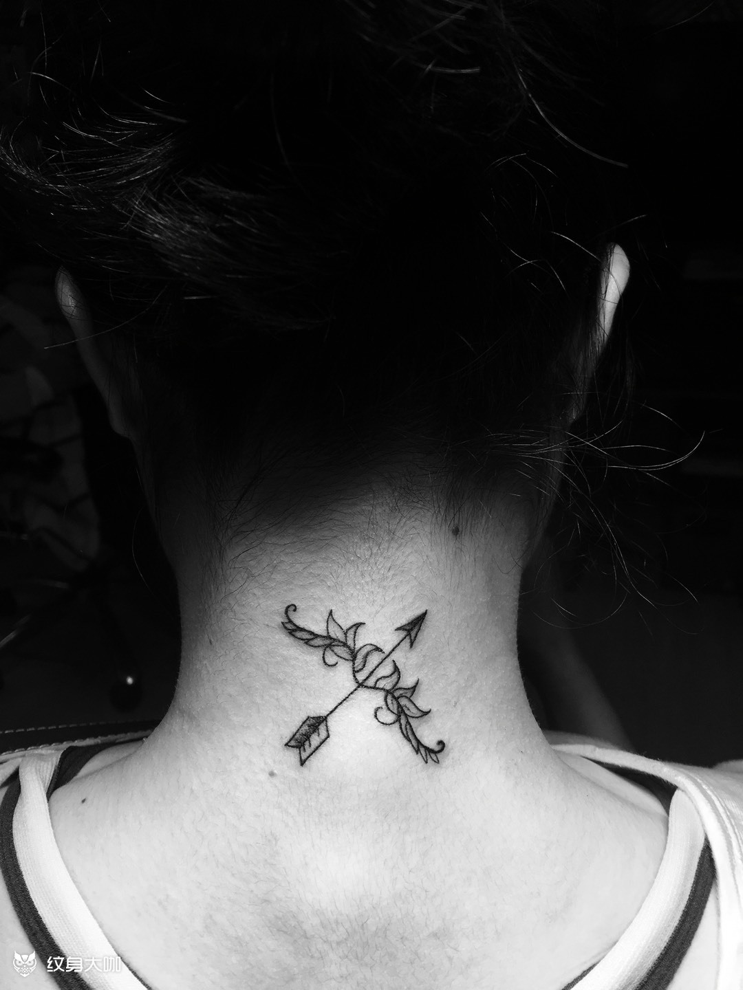 射手座_纹身图案手稿图片_紫龙的纹身作品集