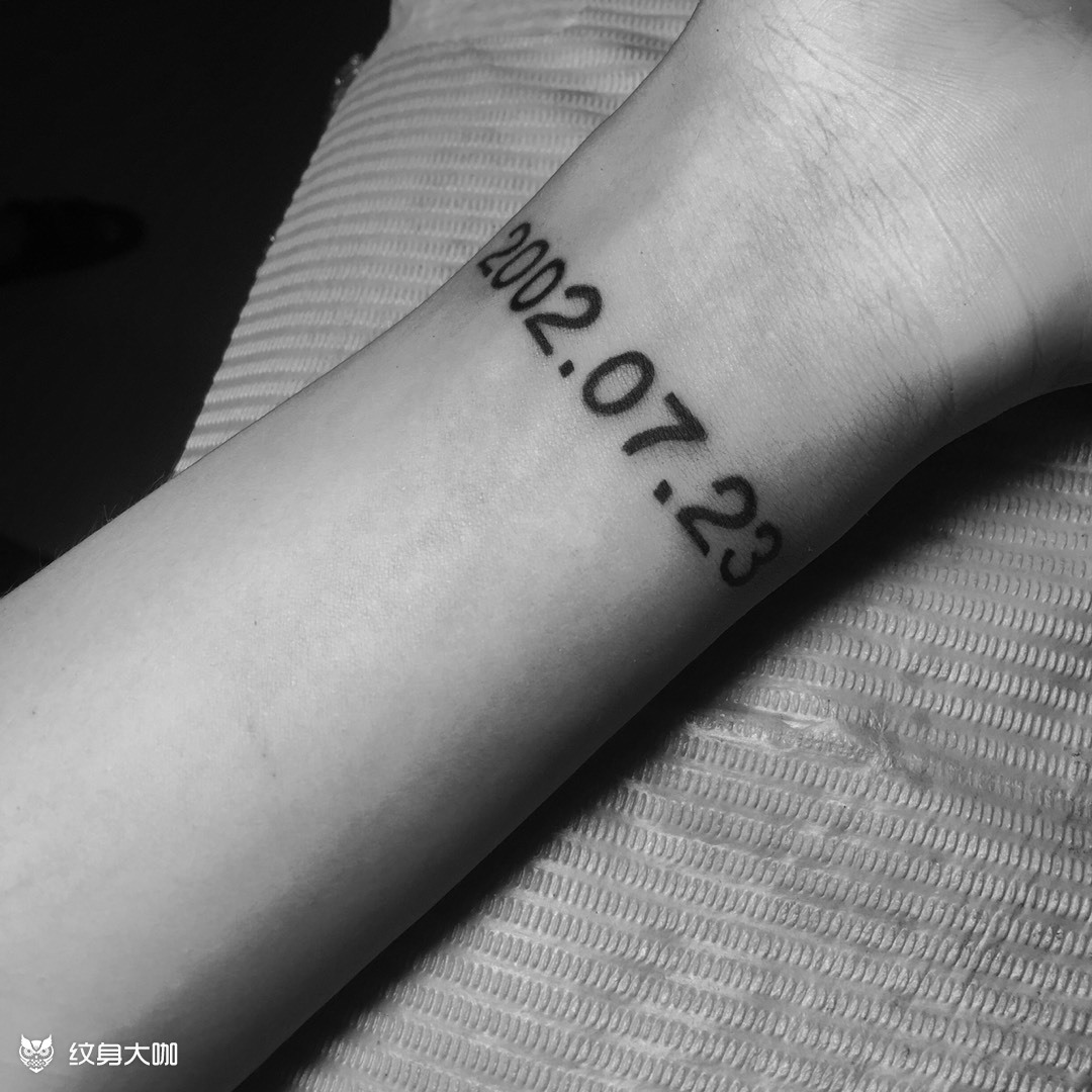 数字_纹身图案手稿图片_秩序雕瓜的纹身作品集