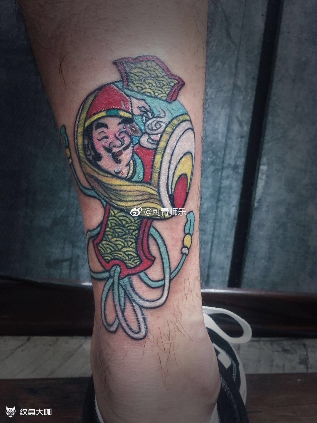 福锤_纹身图案手稿图片_乐姐的纹身作品集