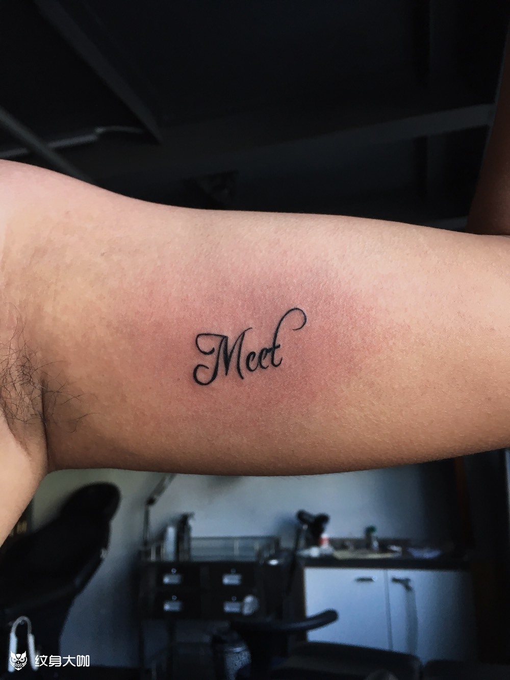 字母_纹身图案手稿图片_新星派·针如雨的纹身作品集