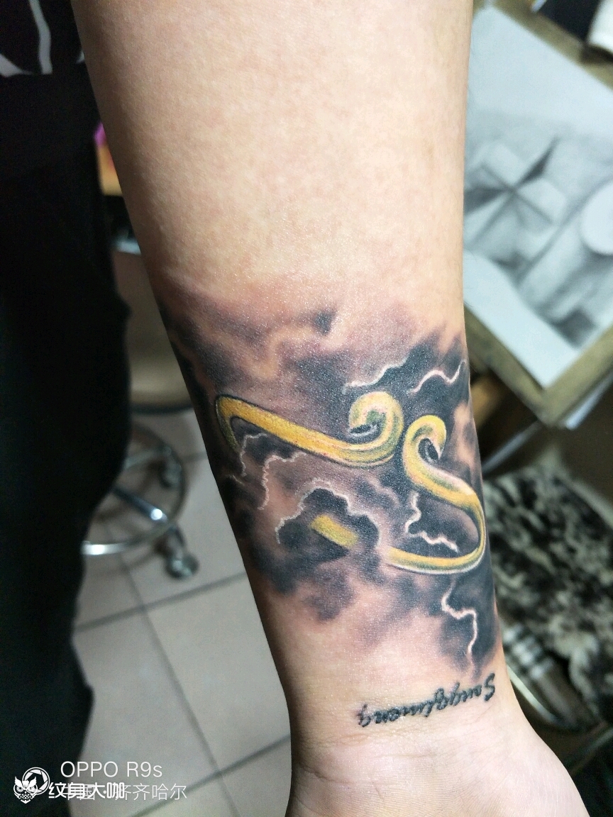 紧箍咒_纹身图案手稿图片_安莹的纹身作品集