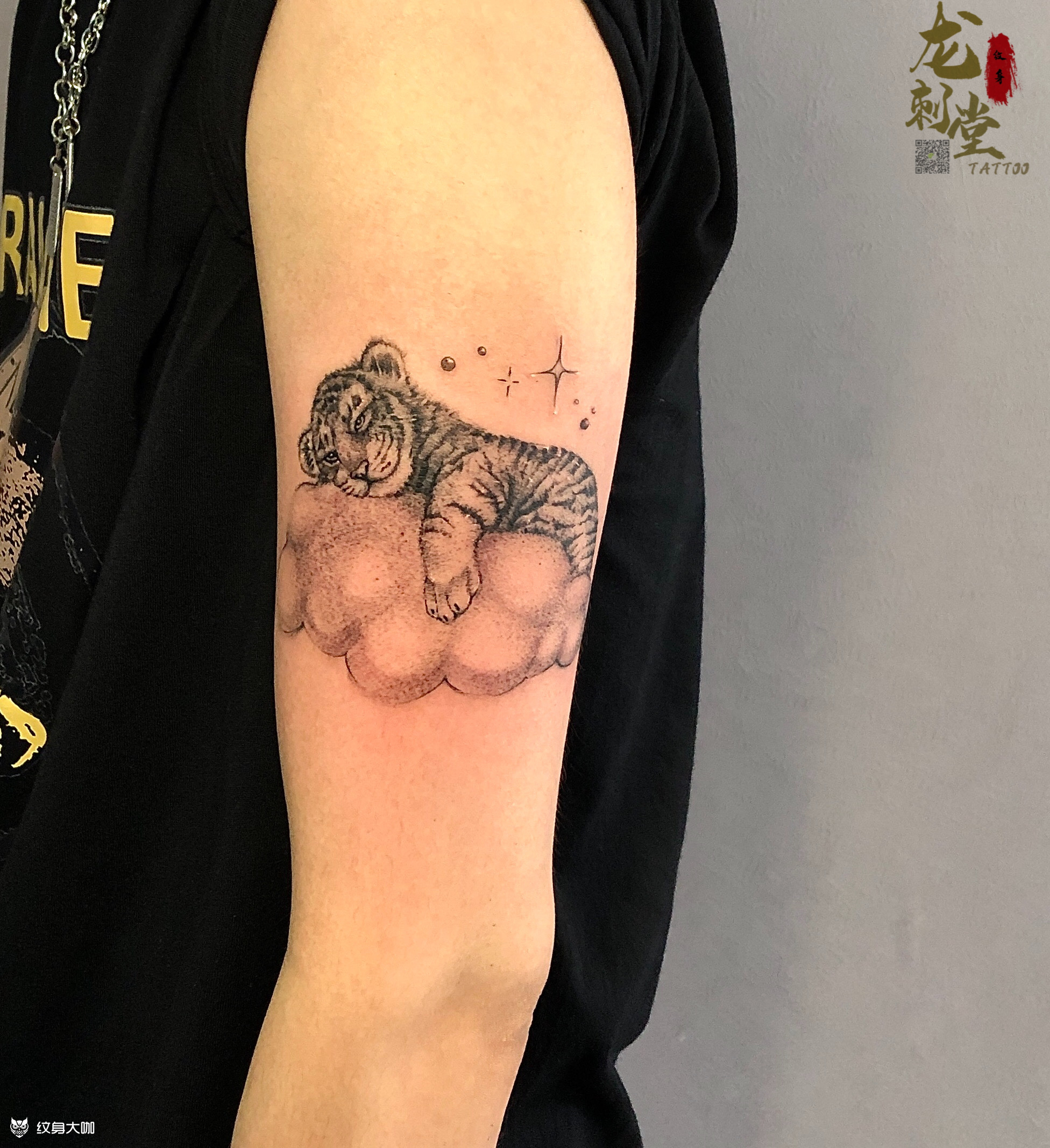 手臂纹身_纹身图案手稿图片_阿建的纹身作品集