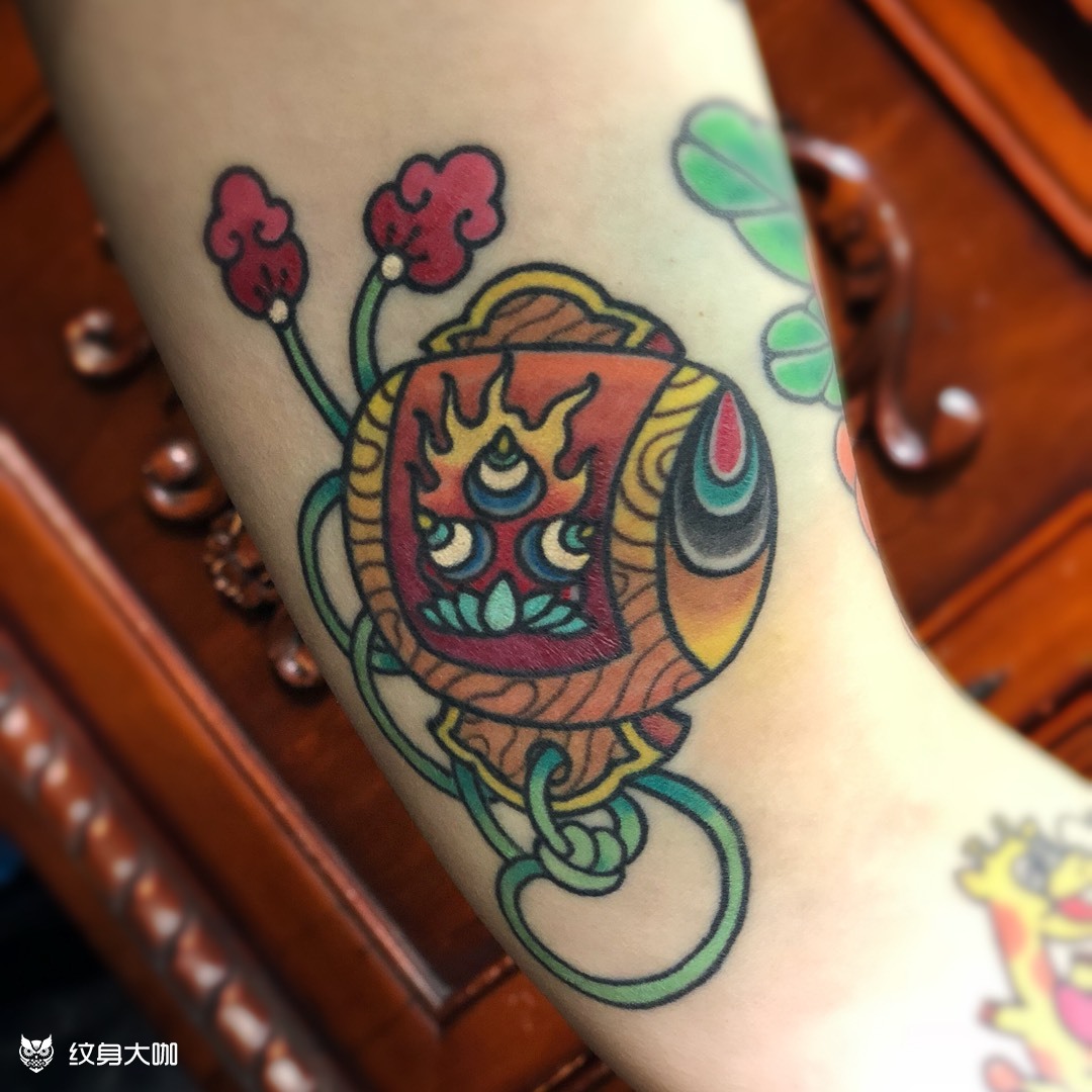 万宝锤_纹身图案手稿图片_孙剑的纹身作品集