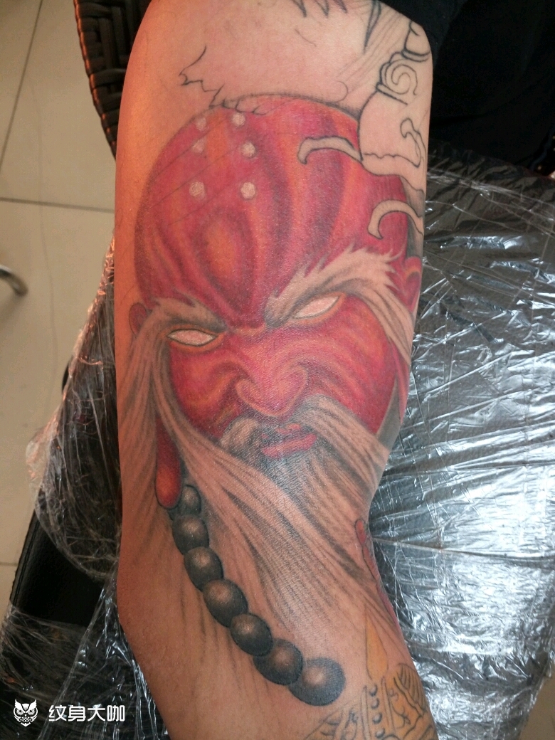 罗汉_纹身图案手稿图片_封顺昕的纹身作品集