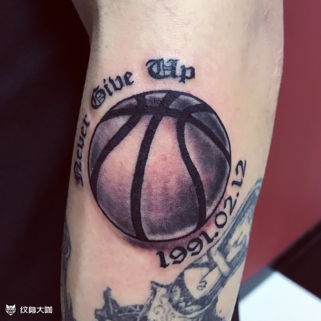 篮球90_纹身图案手稿图片_冯冯冯冯冯小p-的纹身作品集