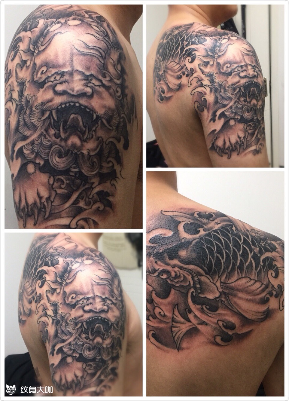 反甲_纹身图案手稿图片_小十的纹身作品集