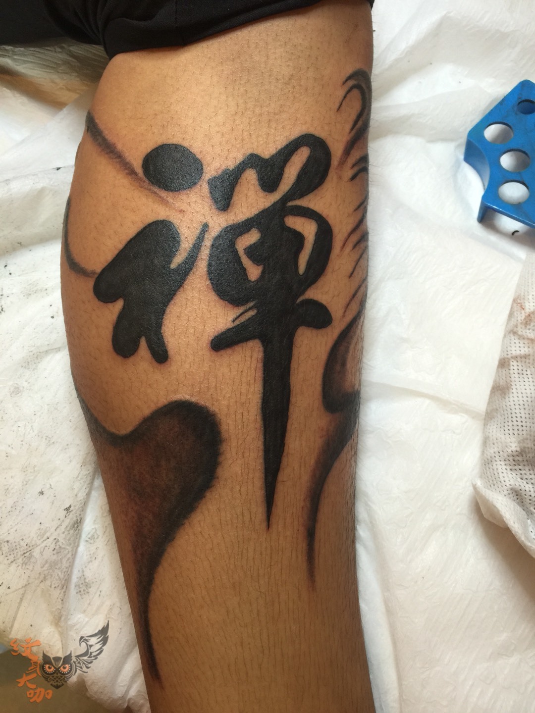 禅_纹身图案手稿图片_色彩·的纹身作品集