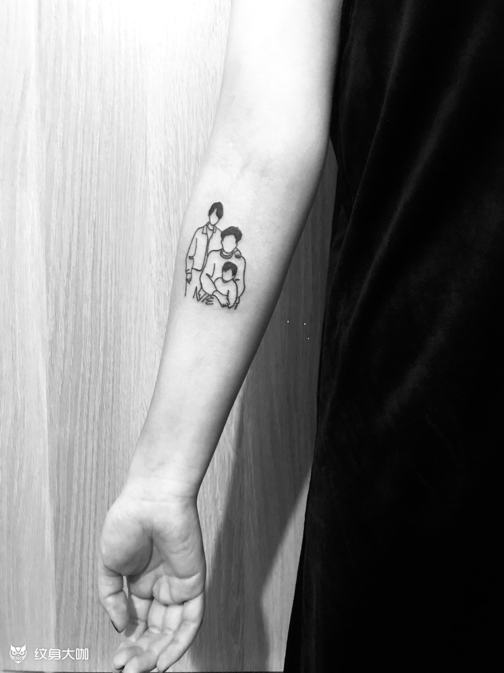 全家福_纹身图案手稿图片_yamap的纹身作品集