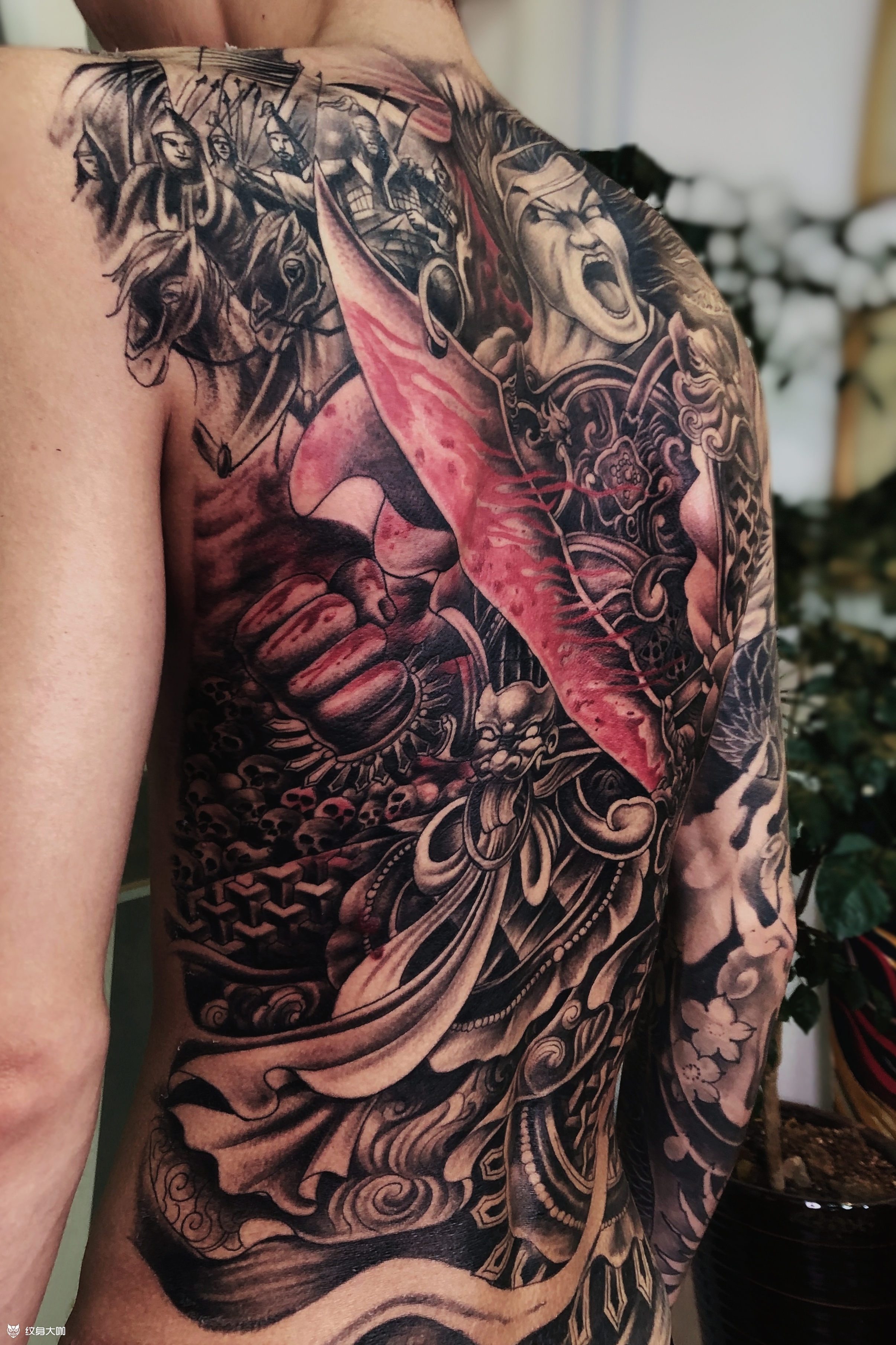 杀神白起_纹身吧社区 - 纹身大咖