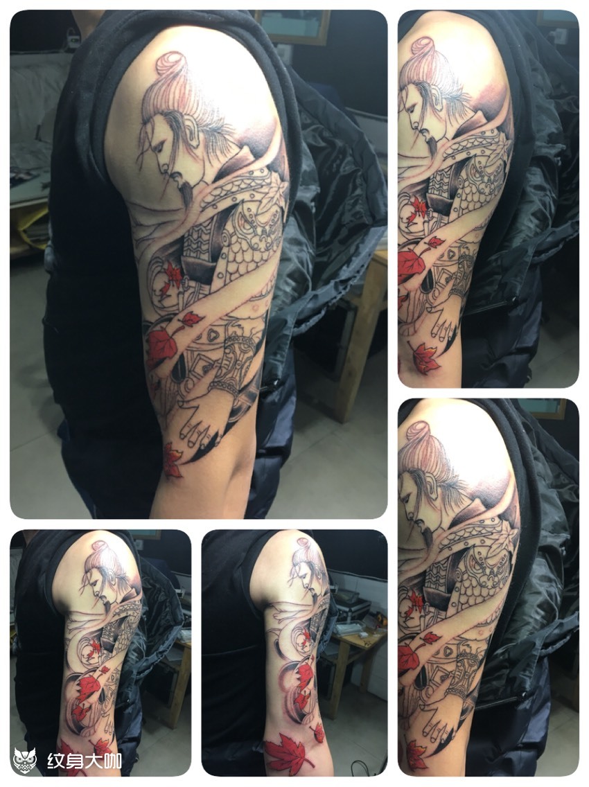 马谡未完待续_纹身图案手稿图片_岳池:御·龙·纹·身的纹身作品集