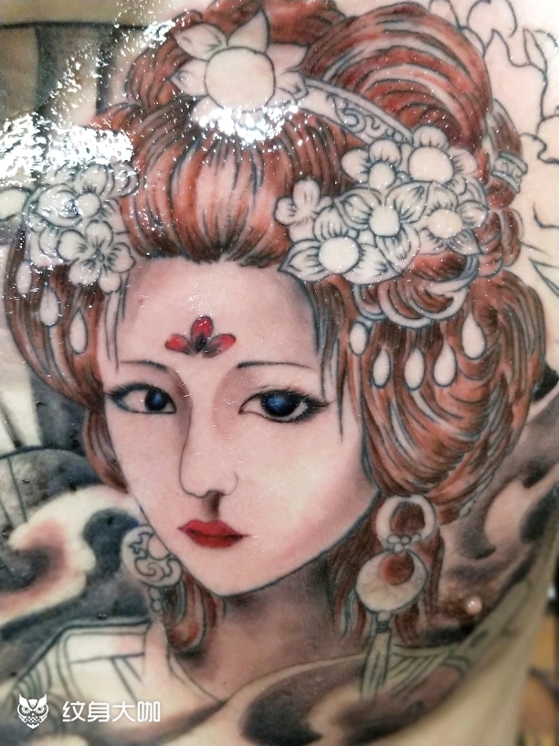 花胸中国美艺妓