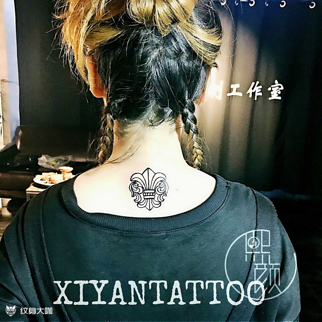 克罗心～_纹身图案手稿图片_lu.的纹身作品集