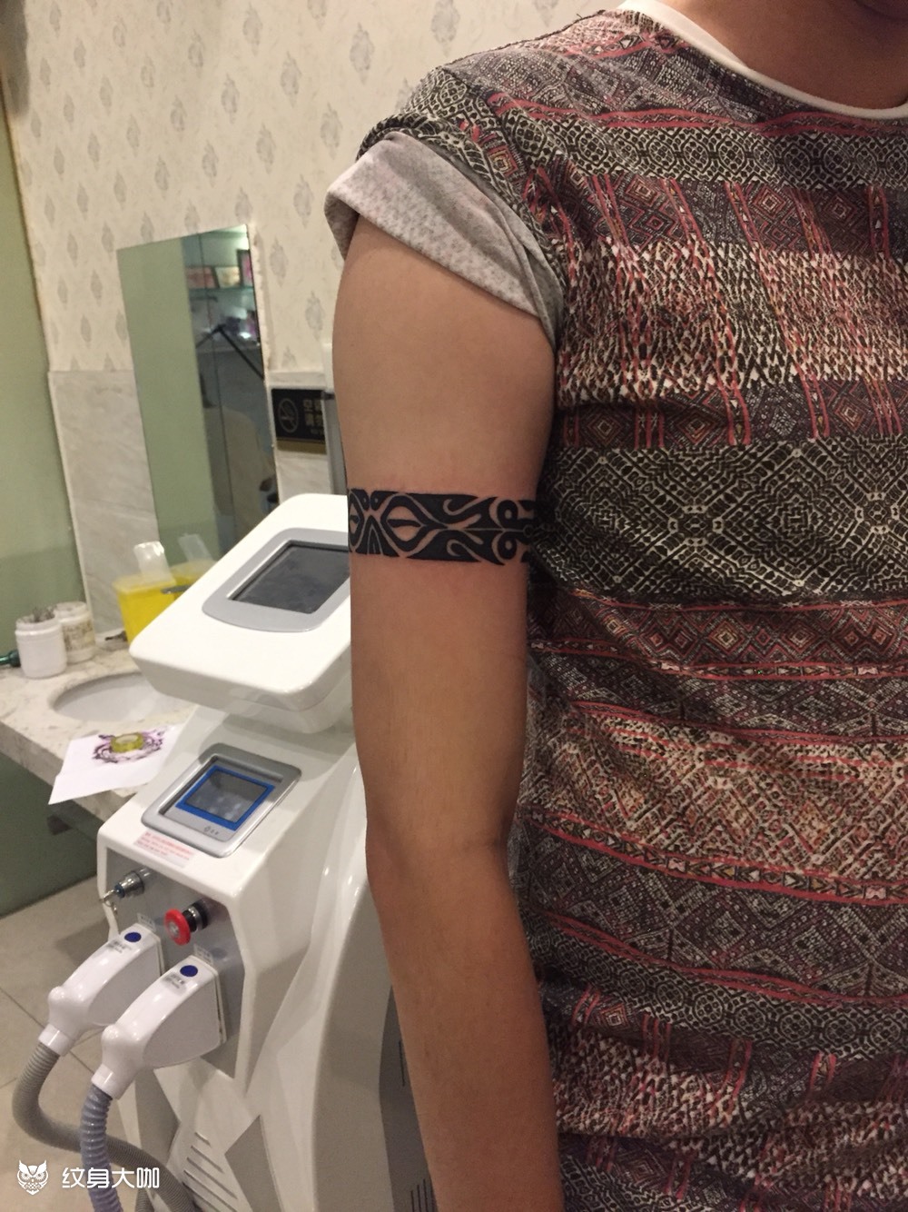 臂环_纹身图案手稿图片_廖东伟的纹身作品集