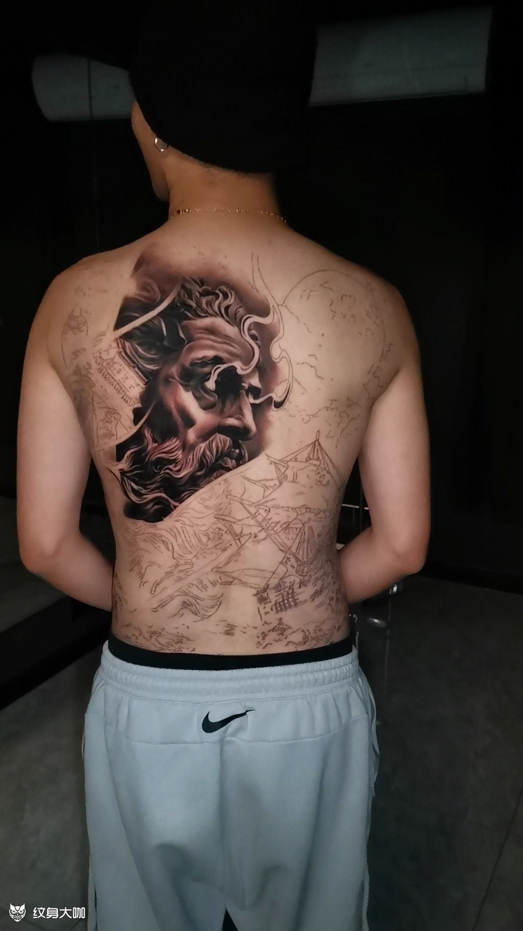 海神波塞冬进度更新_纹身吧社区 - 纹身大咖