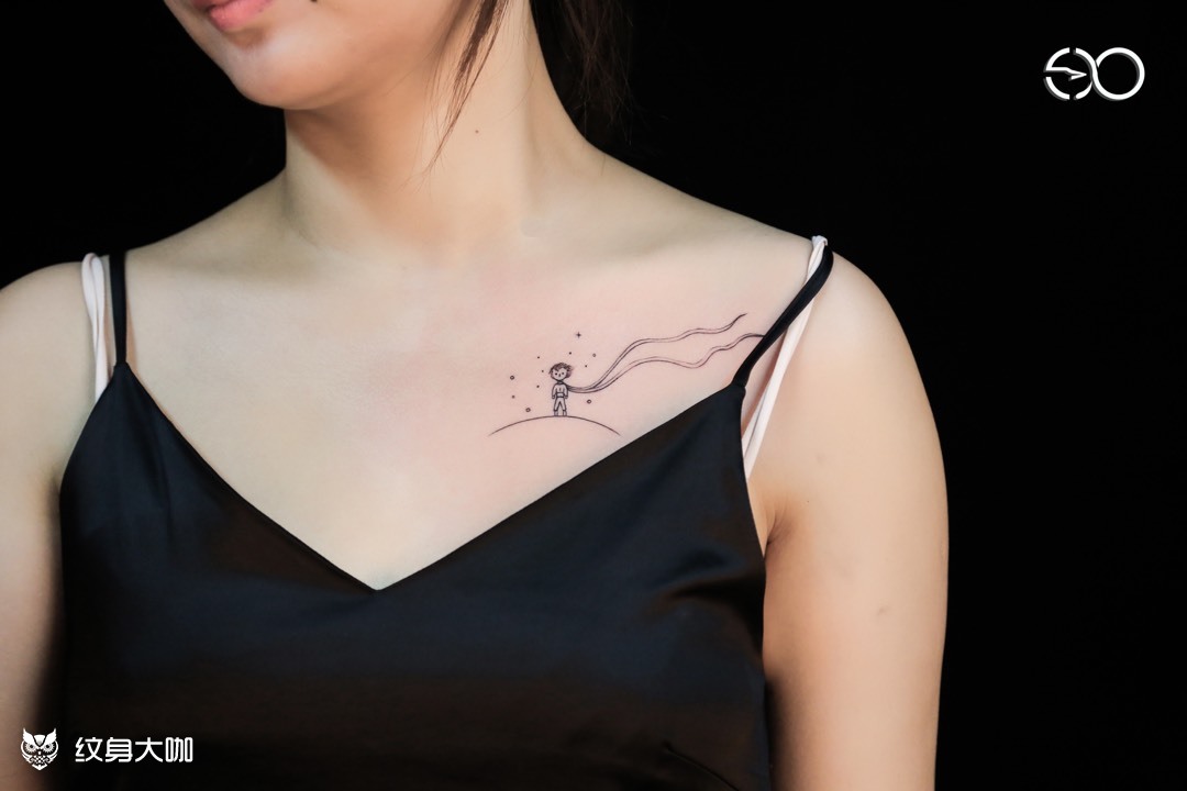 孤独的人_纹身图案手稿图片_rhee的纹身作品集