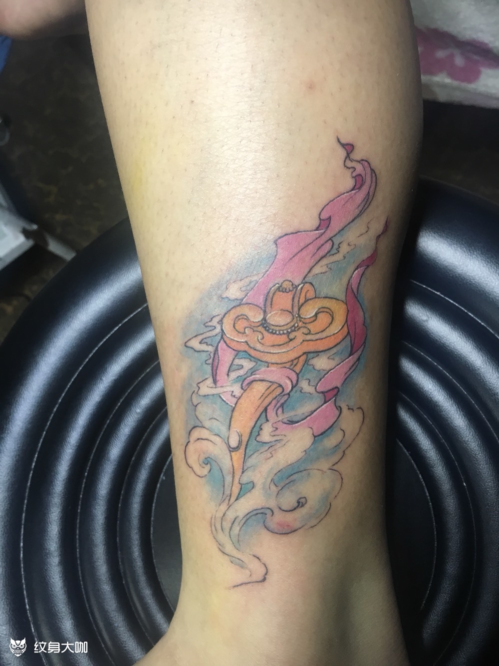 如意_纹身图案手稿图片_叶强的纹身作品集