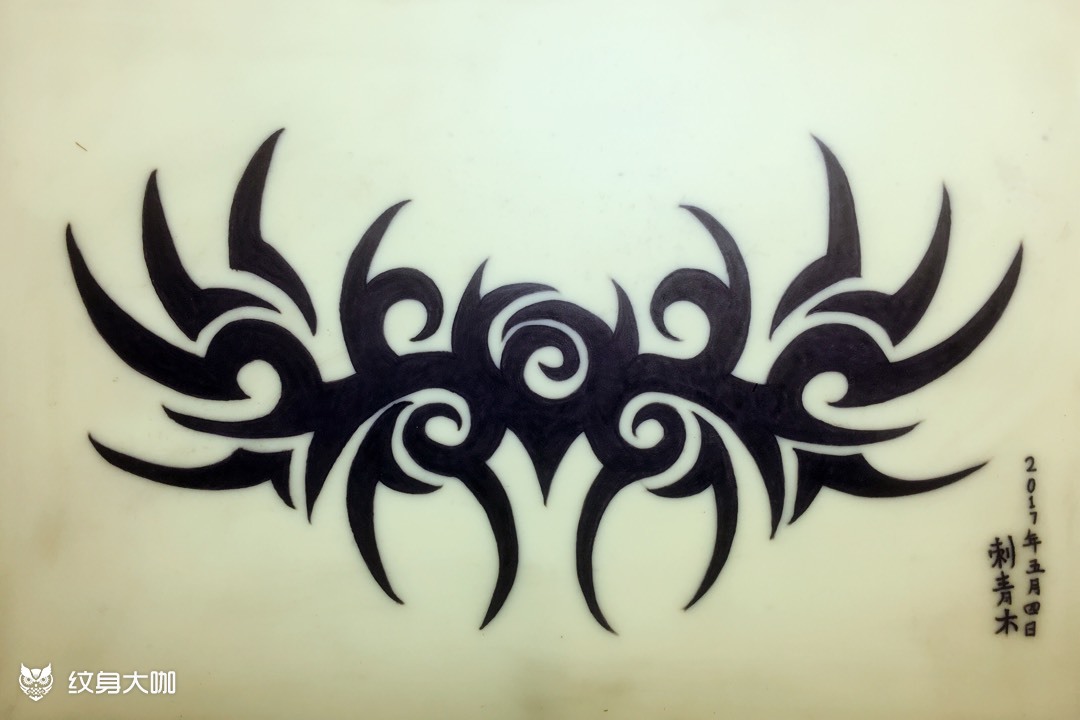 图腾_纹身图案手稿图片_m 刺青 的纹身作品集