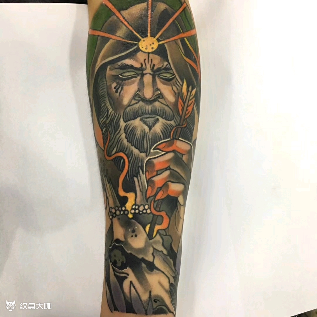 哈迪斯_纹身图案手稿图片_肆海的纹身作品集