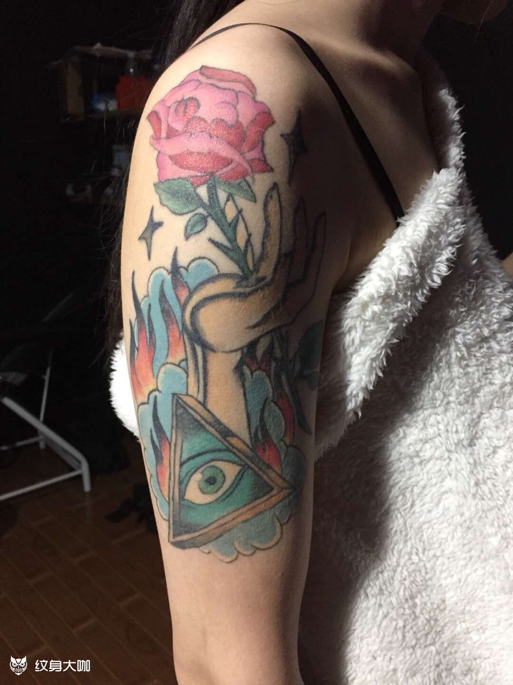 修改纹身_纹身图案手稿图片_书山的纹身作品集