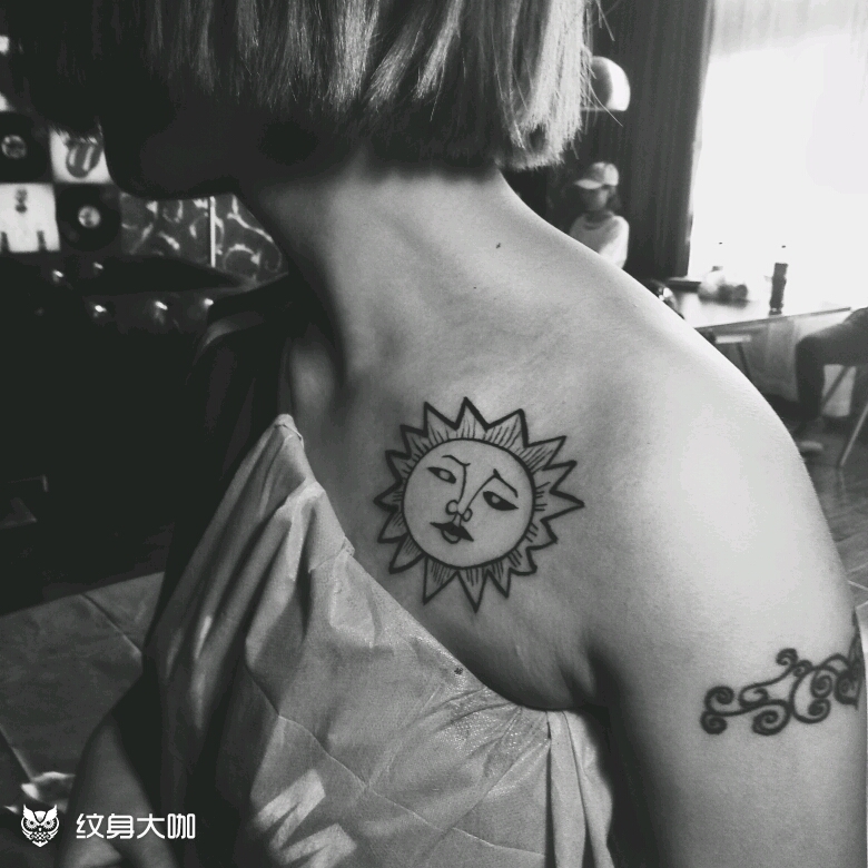 sunshine_纹身图案手稿图片_皮相的纹身作品集