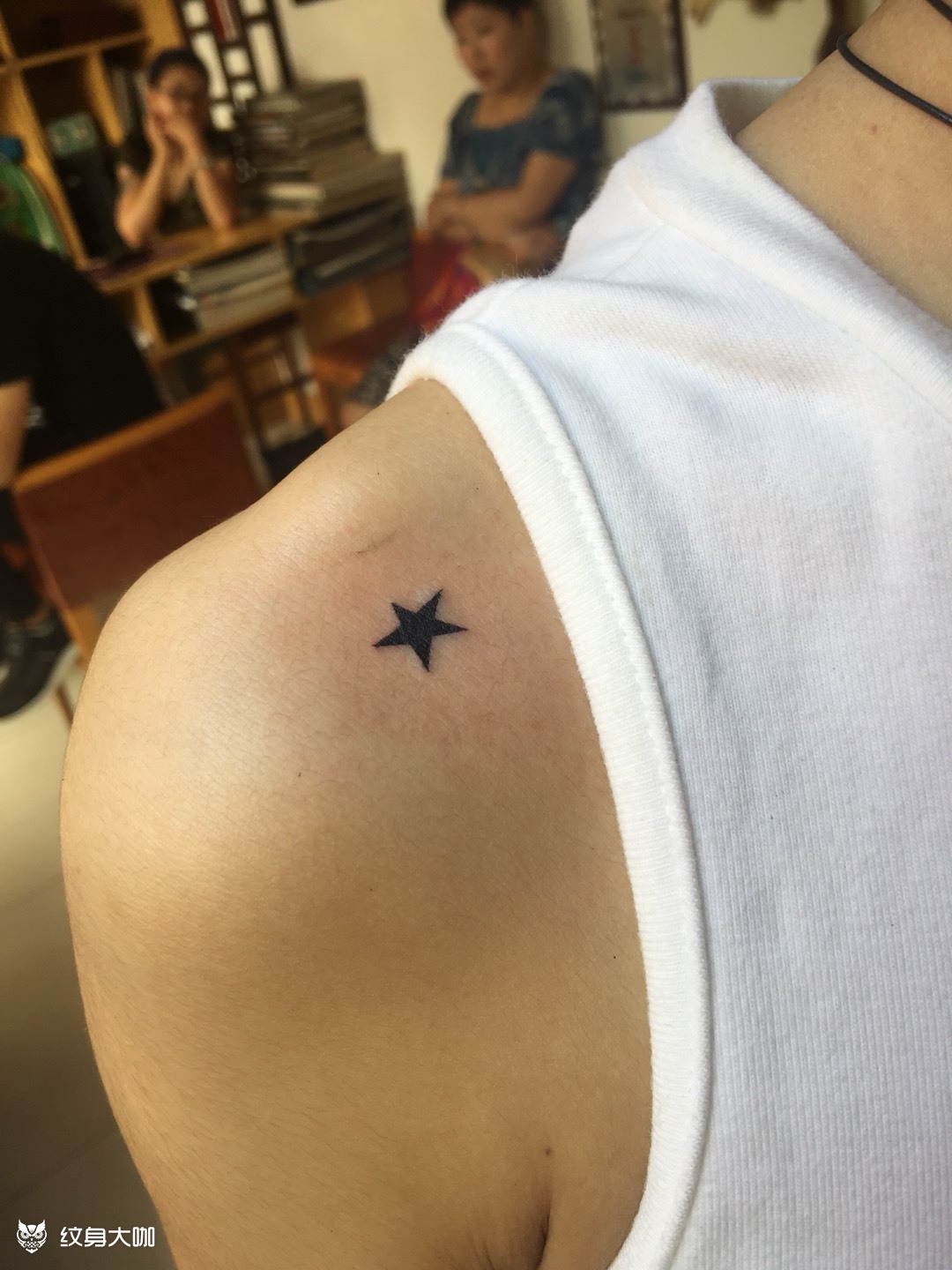 星星_纹身图案手稿图片_王东的纹身作品集