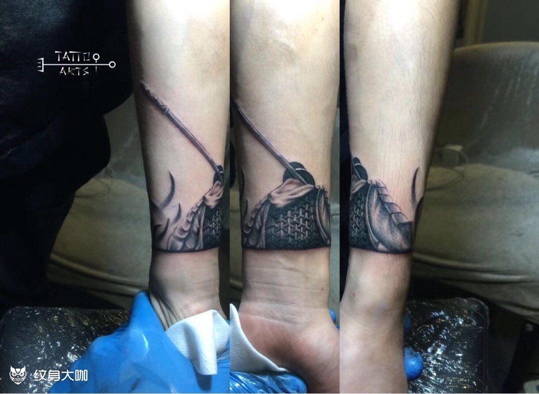 孙悟空_纹身图案手稿图片_易治成的纹身作品集